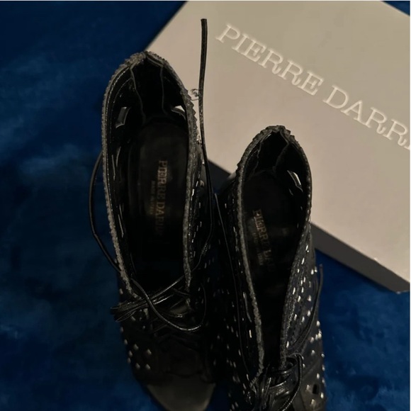 Pierre Darré Heels Black - Women’s 39 (8.5) - Picture 4 of 5
